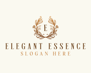 Elegant Floral Boutique logo design