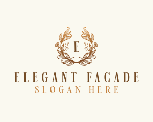 Elegant Floral Boutique logo design