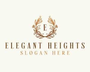 Elegant Floral Boutique logo design