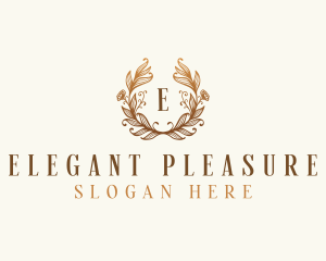 Elegant Floral Boutique logo design