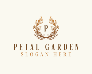 Elegant Floral Boutique logo design