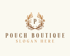 Elegant Floral Boutique logo design