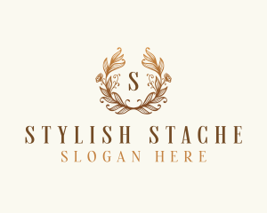 Elegant Floral Boutique logo design