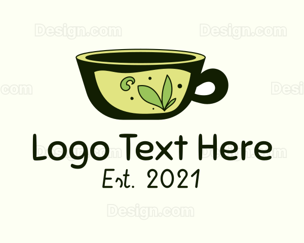 Organic Herbal Drink Logo