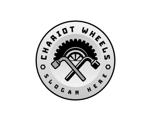 Tire Iron Wheel logo design