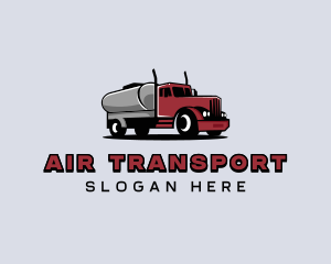 Truck Vehicle Transportation logo design