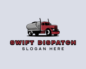 Truck Vehicle Transportation logo design