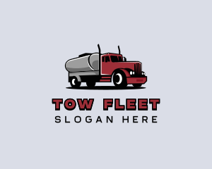 Truck Vehicle Transportation logo design