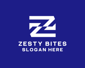 Zigzag Business Letter Z  logo design