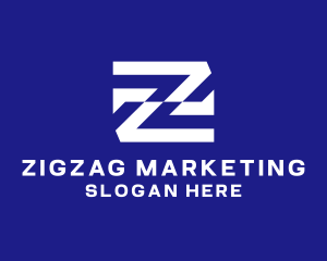 Zigzag Business Letter Z  logo design