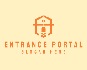 Orange House Property logo design