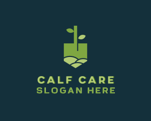 Tree Landscaping Lawn Care logo design