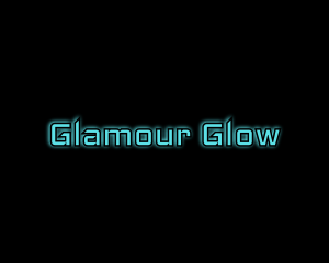 Computer Tech Glow Logo