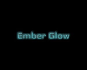 Computer Tech Glow logo design