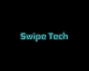 Computer Tech Glow logo design