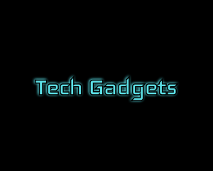 Computer Tech Glow logo design