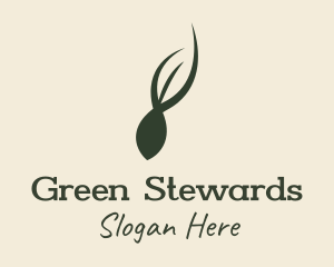 Green Leaf Oil  logo design