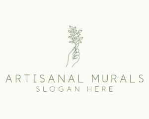 Hand Wellness Spa logo design