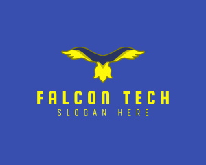 Hawk Bird Falcon logo design