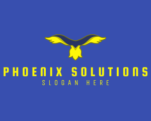 Hawk Bird Falcon logo design