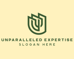 Modern Professional Letter U logo design