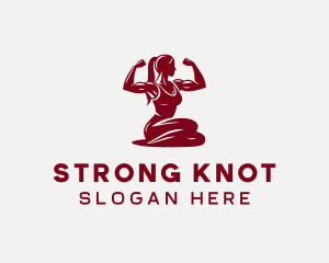 Strong Woman Flex logo design