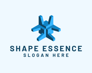 Generic 3D Shape Company logo