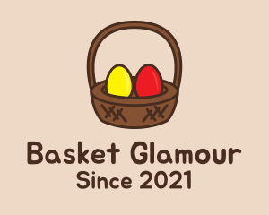 Easter Basket Egg logo