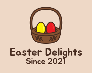 Easter Basket Egg logo