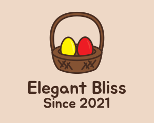 Easter Basket Egg logo