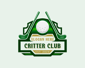 Golf Sports Tournament logo design