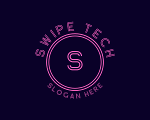 Neon Software Digital Tech logo design