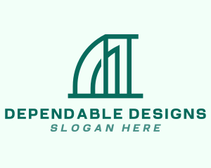 Structure Property Builder logo design