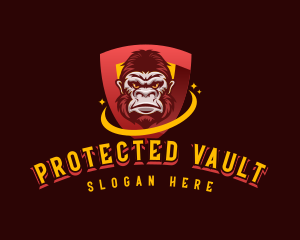 Gorilla Shield Protection logo design