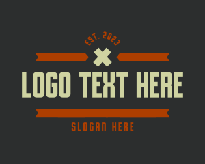 Generic Masculine Wordmark logo