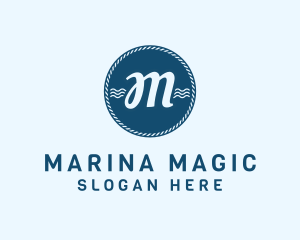 Marine Nautical Sailing logo design