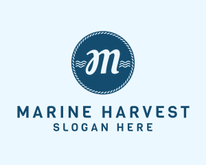 Marine Nautical Sailing logo design