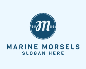 Marine Nautical Sailing logo design