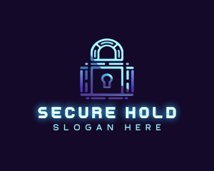 Cyber Lock Security logo design