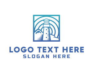 Travel - Lighthouse Coast Travel logo design