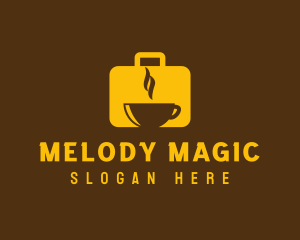 Golden Suitcase Cafe  Logo