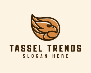 Brown Eagle Head  logo design