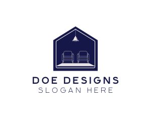 Interior House Furniture Design logo design