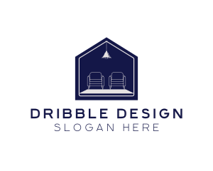 Interior House Furniture Design logo design