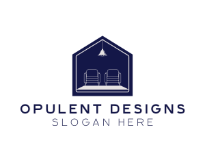 Interior House Furniture Design logo design