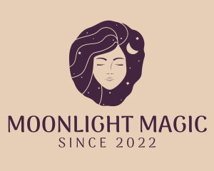 Moonlight Beauty Cosmetics logo design