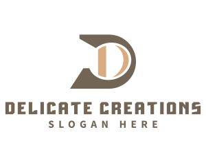 Construction Engineer Letter D logo design