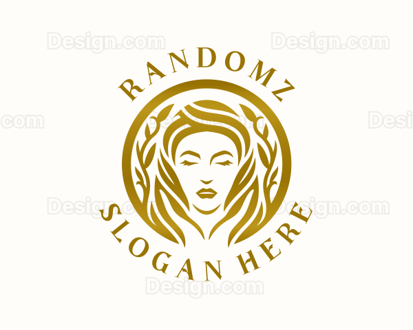 Elegant Beauty Woman Logo