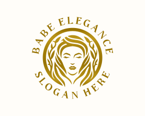 Elegant Beauty Woman  logo design