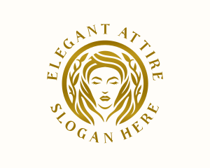 Elegant Beauty Woman  logo design